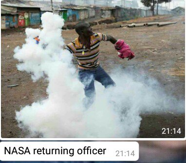 nickkilonzi's tweet photo. Returning officer https://t.co/W9cCjgcnqY