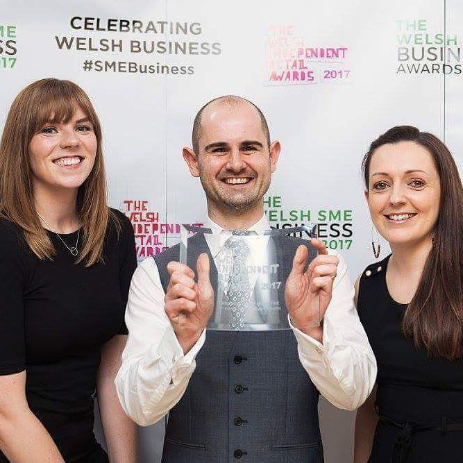 So happy that we won 'Bespoke Retailer of the Year'! #IndependentRetailAwards