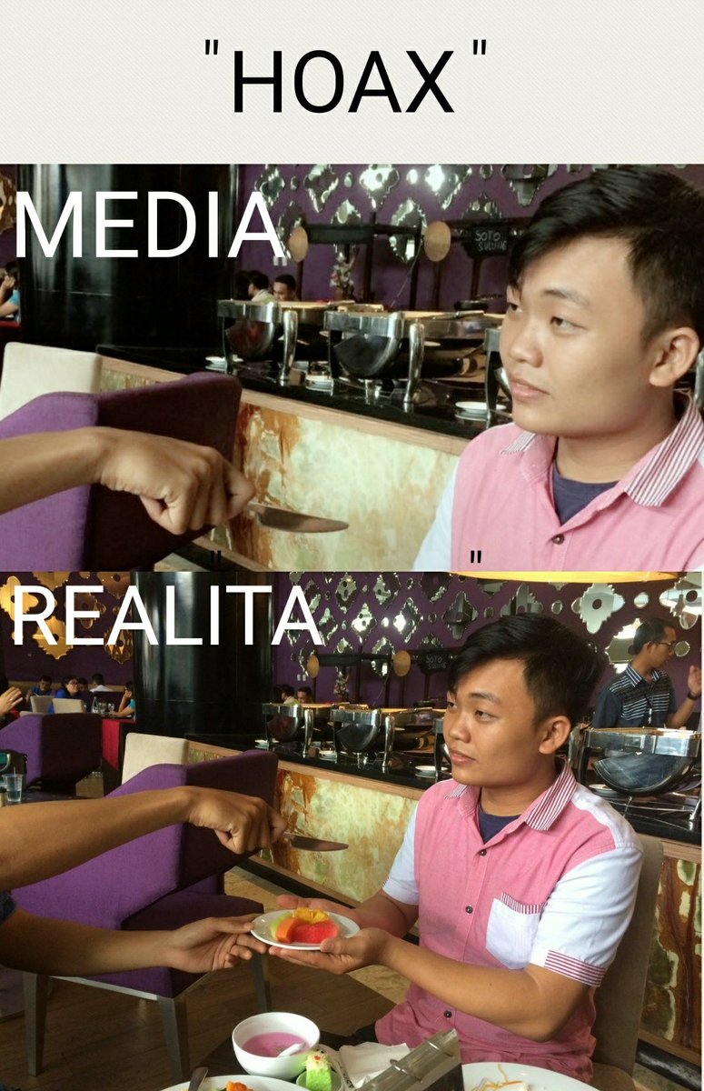 Tema : Menjaga Kebhinekaan
 Hoax cenderung merusak sesuatu yang indah.  Stop Hoax!

#LiterasiMedsosJambi  #MenjagaKebhinekaan