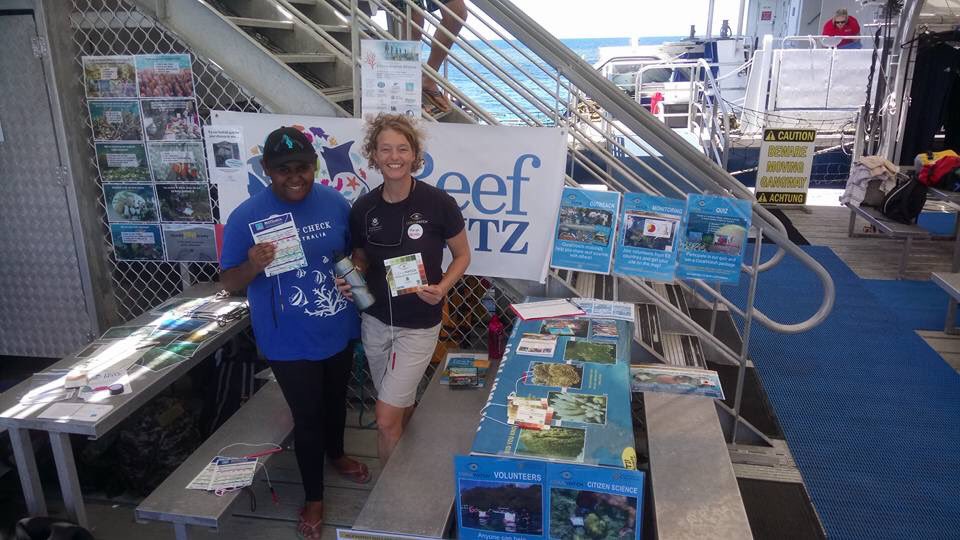 #reefblitz #moorereef with @reefcitsci @ReefCheckAus @Reef_Magic #citizenscience