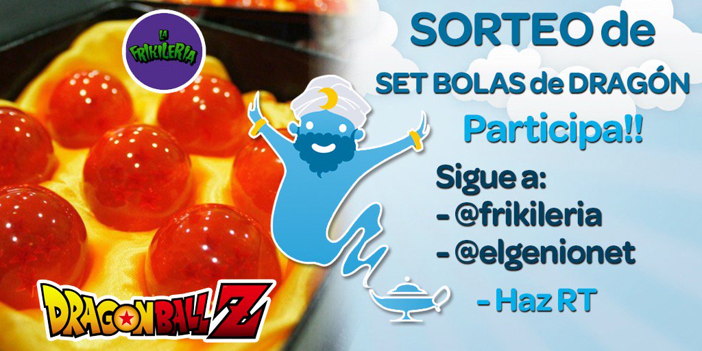 elgenionet's tweet photo. Deseadores!!✨
⚠️SORTEO de un pedazo de SET DE BOLAS DE DRAGÓN!!

Seguid a:
➡️@frikileria 
➡️@elgenionet 

➡️Haced RT

📢Avisad a todos!!😉😉 https://t.co/Pg3oc2Wgou