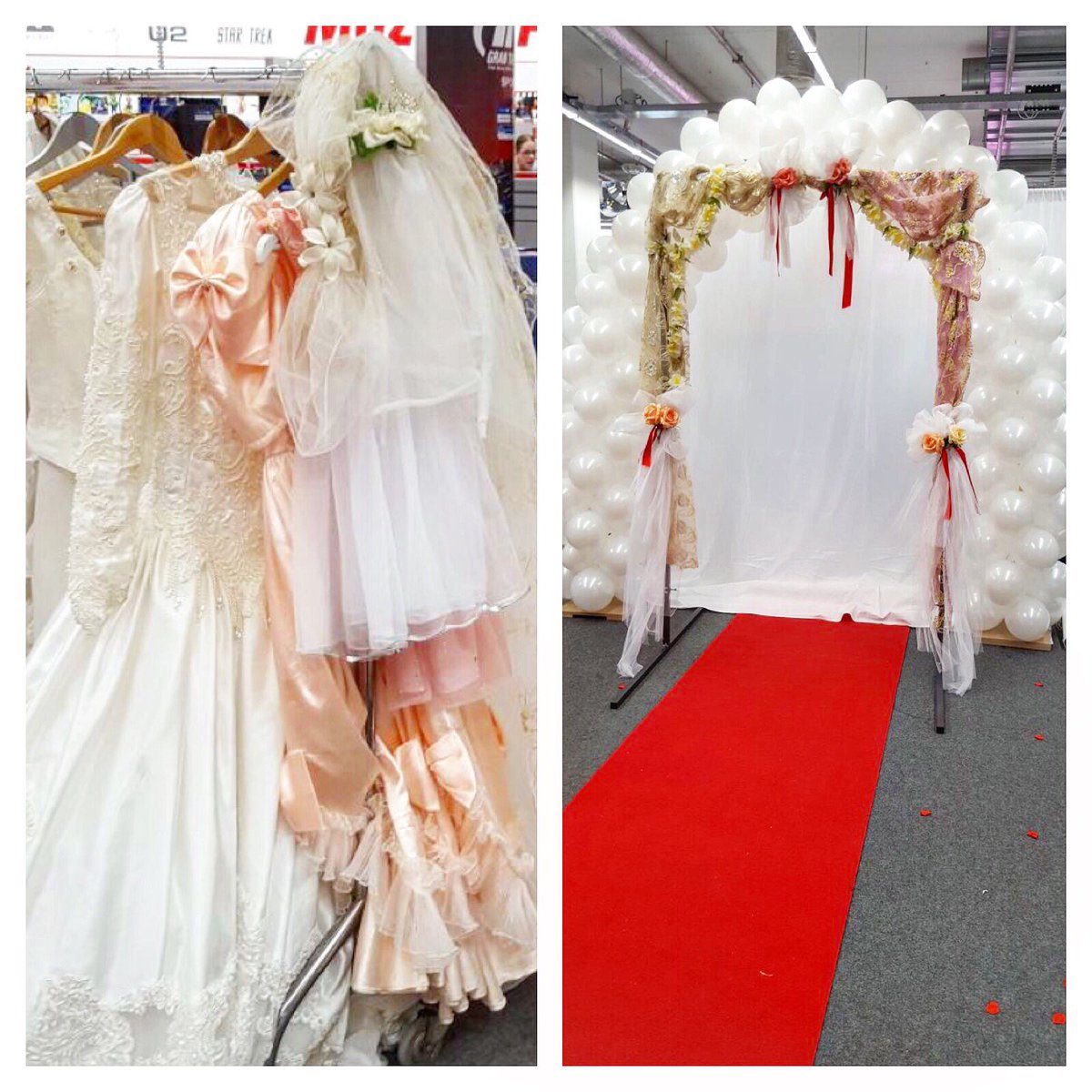 Wij zijn er klaar voor! Kom vandaag proef trouwen bij #MediaMarkt Arnhem! Compleet met ceremonie en fotoshoot! 
#trouwen #totdezonweeropkomt