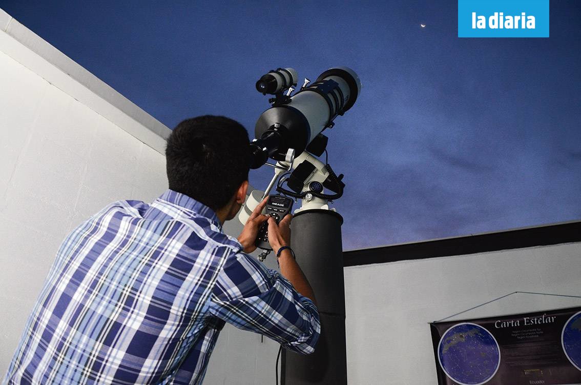 Liceo 58 de Bella Italia inauguró observatorio astronómico para los estudiantes y la comunidad #ladiariafindesemana ladiaria.com.uy/AJrJ