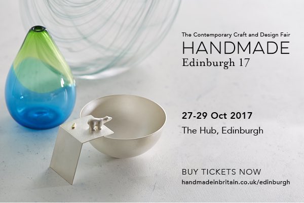 sallyvanderpump's tweet photo. Looking forward to another busy day @handmadebritain #HandmadeEdinburgh with the lovely @MakingGoode bunch! https://t.co/g9yhcFpSO0