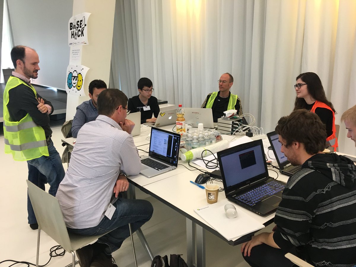 BaselHack's tweet image. Teams start working on their projects #BaselHack