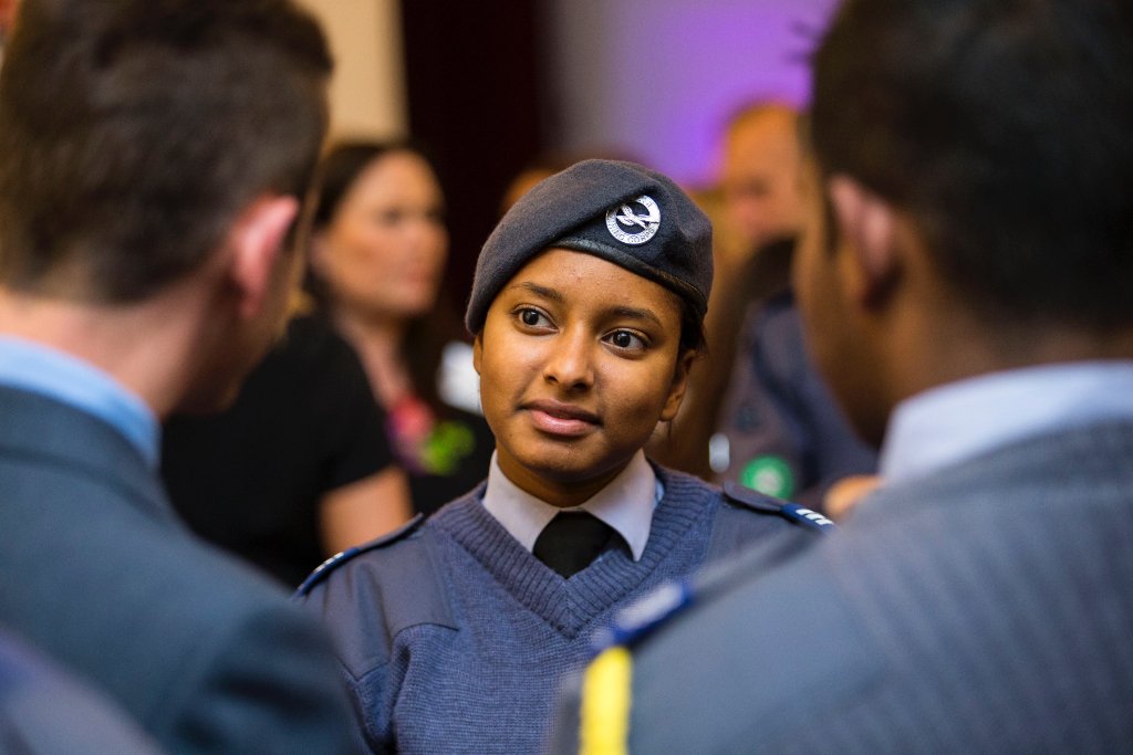 Great to meet Air Cadets of 12(F) (Walthamstow &amp; Leyton) Sqn who supported the #RAF100 brief this week