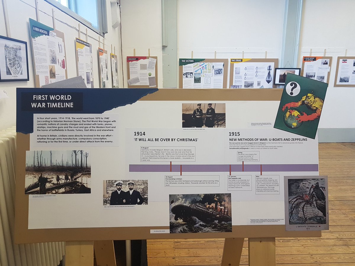 BurgessPk's tweet photo. TODAY last chance to see #FREE #exhibition Wells Way SE5 0PX 1-5.30pm @theatredeli #zeppelin1917 https://t.co/MKC4lL71KX