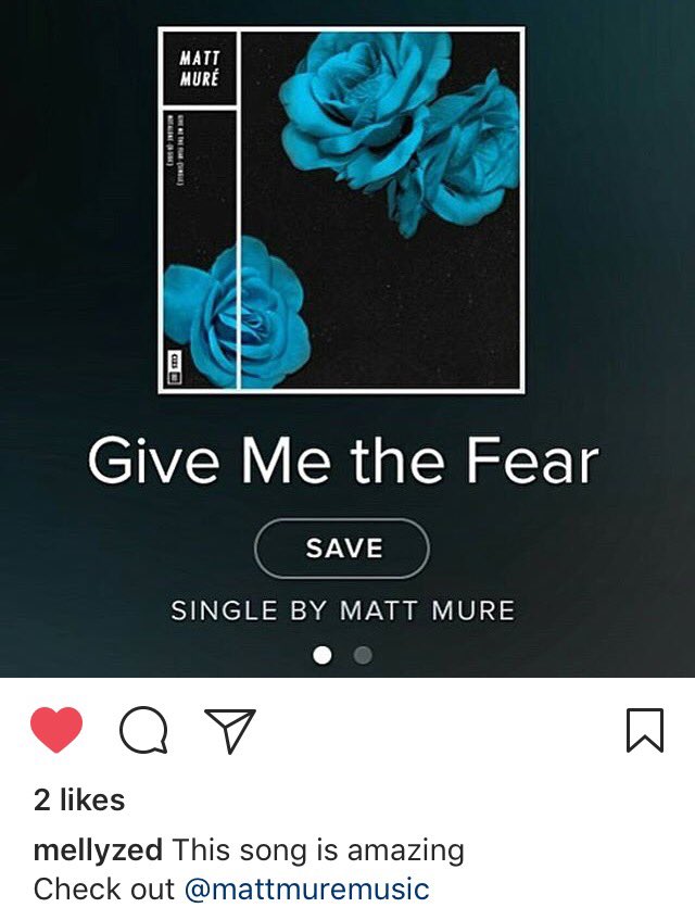 🙌Mellyzed knows where it's at 🙌  Go check out the singles Give Me The Fear and Not Alone. New music coming soon.....
lnk.to/MattMureGiveMe…