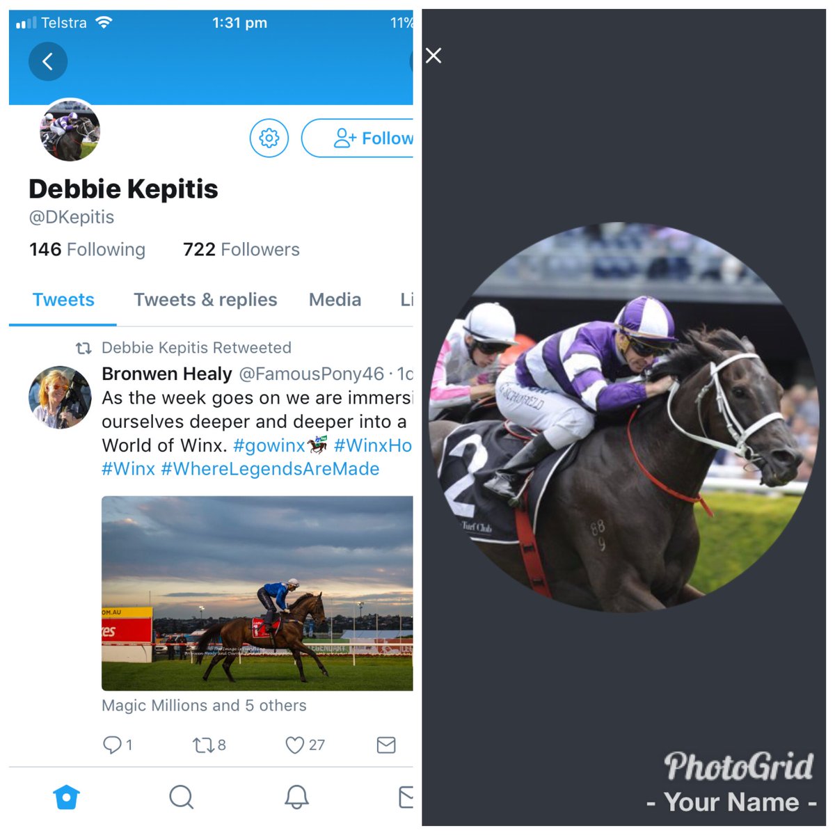 GeganD's tweet image. Strewth! @JaseRicho and @HarfSerious What does the Queen have to do to earn Avatar status on @DKepitis twitter 😳😳 #cmondebbie #peopleshorse