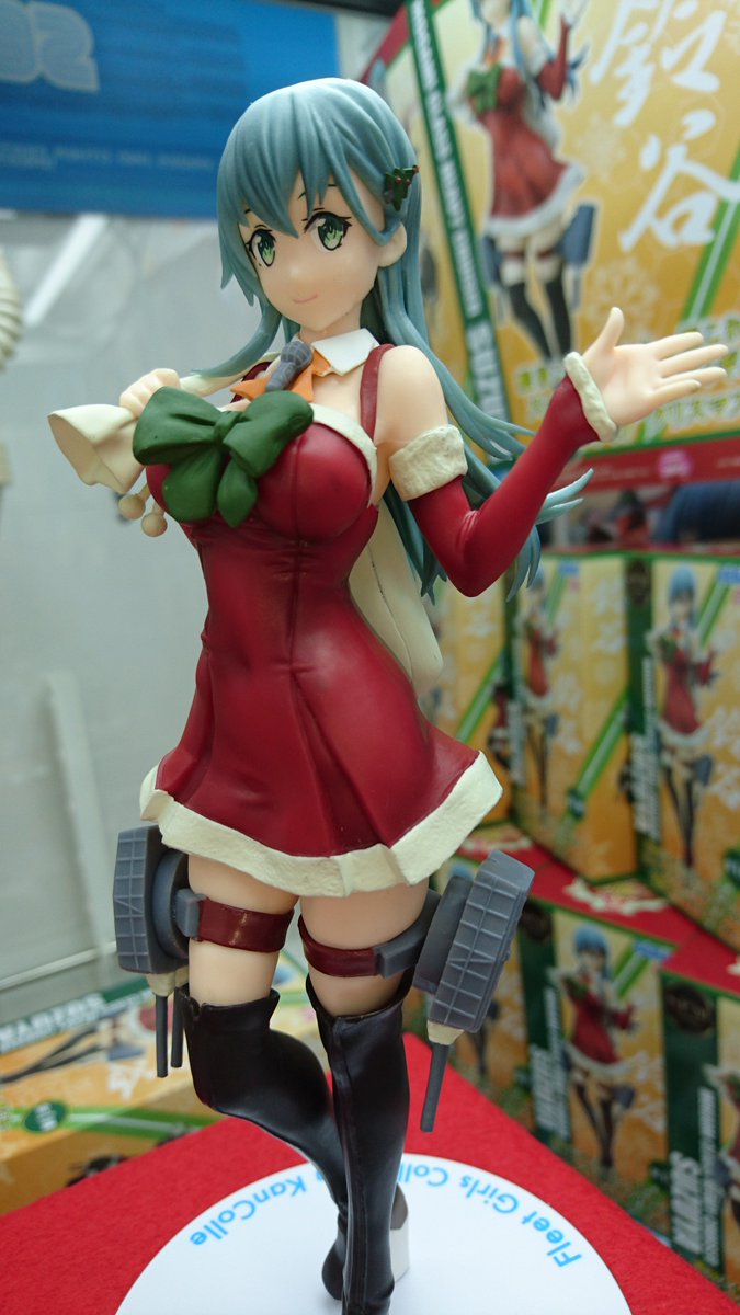 セガ袋井 Twitterren 人気景品情報 艦隊これくしょん 艦これ スーパープレミアムフィギュア 鈴谷 クリスマスver 投入完了しております ひと足早いクリスマスプレゼント 是非お早めに Agスクエア袋井店でお待ちしております 艦これ 艦これプライズ