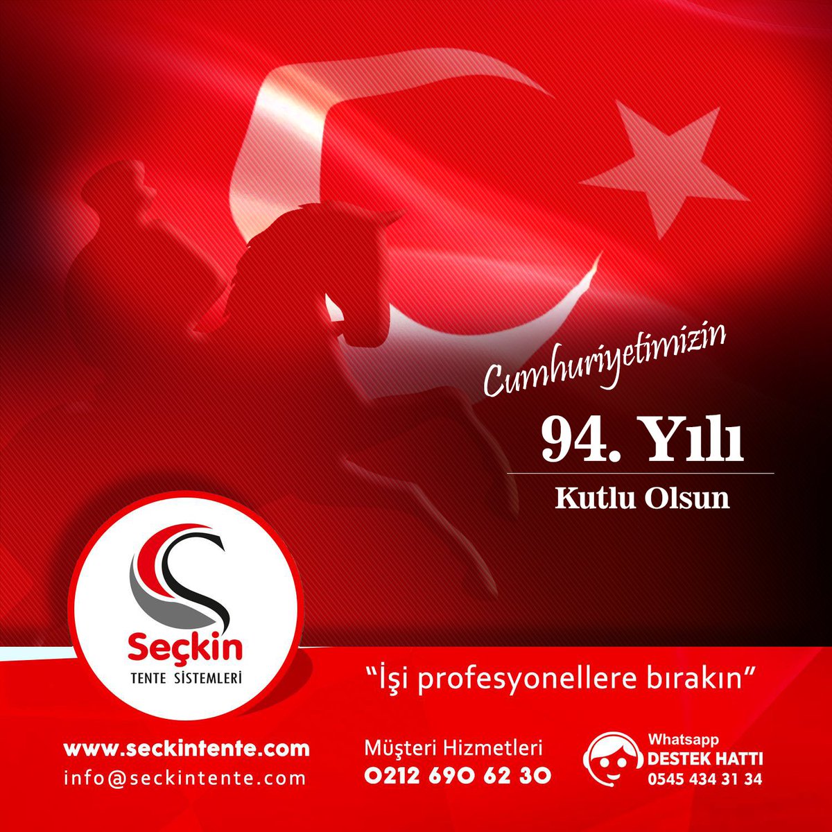 seckintente's tweet photo. Cumhuriyetimizin 94. Yılı Kutlu Olsun. https://t.co/VF0jXNKStG