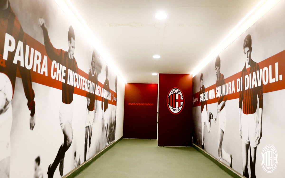 Tonight we are going to be a team of devils 🔴⚫
Questa sera saremo una squadra di diavoli 🔥
#MilanJuve