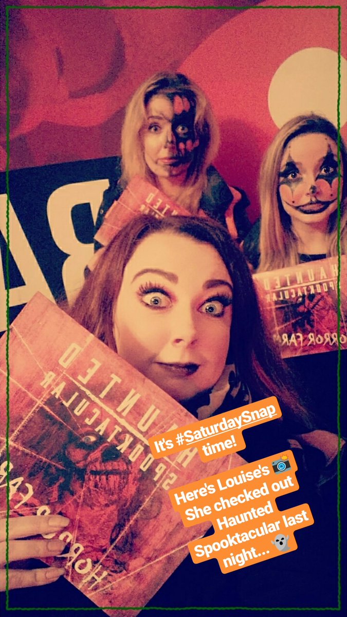 ThisisiRadio's tweet photo. What a great night at @hauntedspook Definitely worth a visit this Halloween... If you're able for it 🙌🎃👻👹 I'm still a bit shook 😱 https://t.co/ZPB7LlUycK