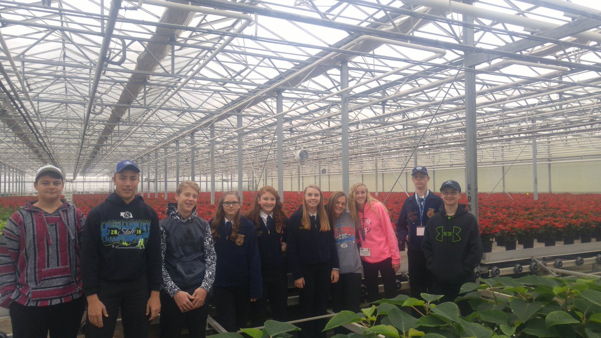 McCoolJctFFA's tweet photo. Yesterday's tour at Southside landfill and crossroads greenhouse. https://t.co/pkL3RrcJcG