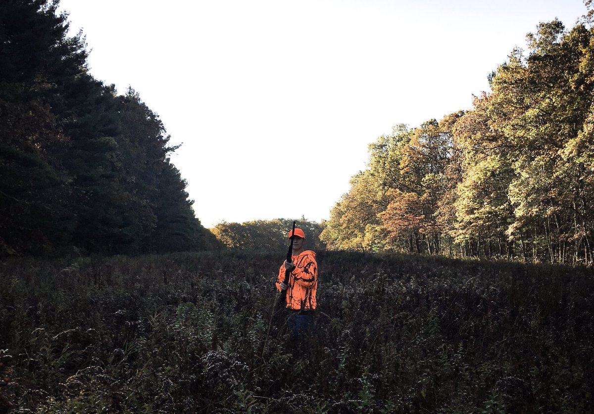 ExplorerPhotos's tweet image. Hunting at sunrise this morning with @NickTrinque this pooch