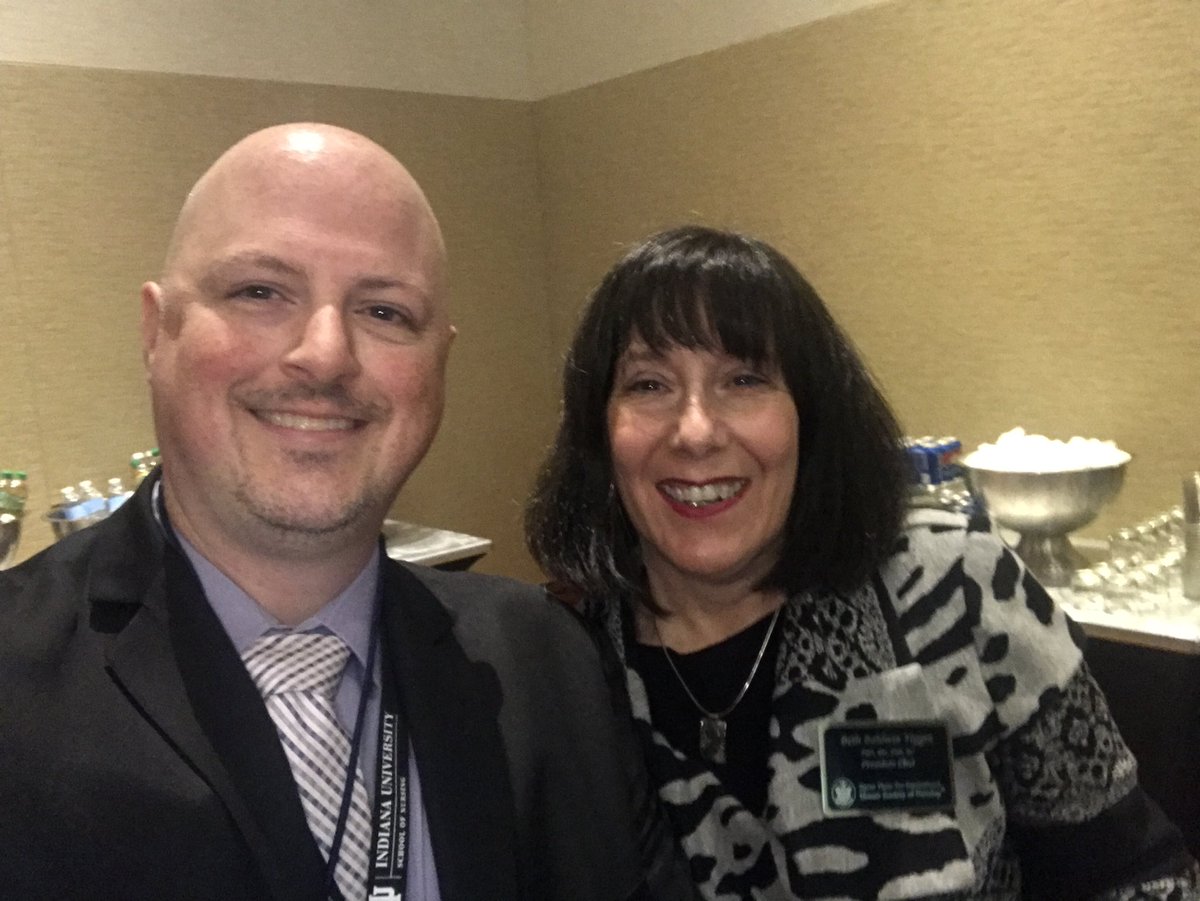 BethTigges's tweet photo. Take a selfie with @STTI Dir of Educational Resources @MHowardRN at #STTICONV17 &amp; @JulieAnnJones if  tagged will donate US$1 to Sigma Foundation @CathyCatrambone @CampgirlJune @klopperhc @Julie_J_Adams @shcjmc @NCLEXprof @Sigma_CEO https://t.co/NwEwv34iJE