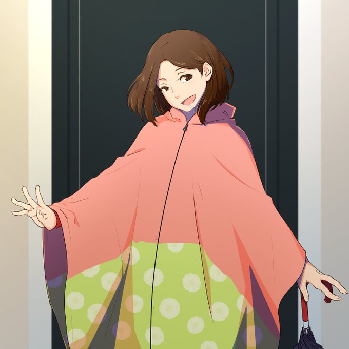 レインポンチョのtwitterイラスト検索結果 古い順