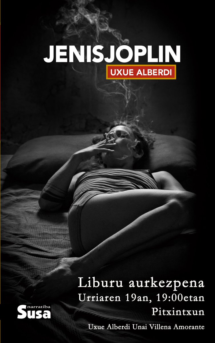 Uxue Alberdiren liburu berria liburtegian eskuratu daiteke aurkezpena orduko irakurriko ahal izateko udalbarriak.eus/2017/10/28/uxu…