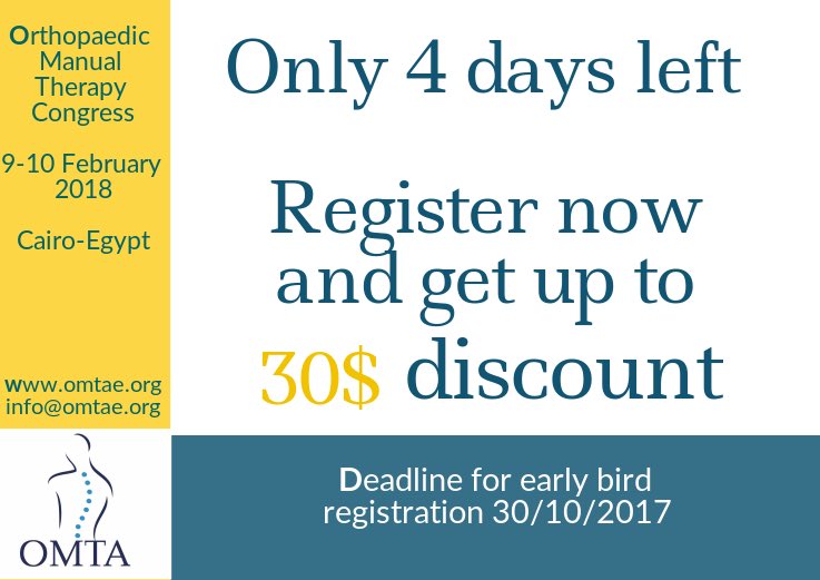 PRIMEPHYSIOUK's tweet photo. Orthopaedic Manual Therapy Congress
https://t.co/HWbdNEk8Dx
#OMTA_CONGRESS #brian_mulligan #ifompt #kinetic_control #OMTA #manual_therapy https://t.co/zD3QtMV2xW