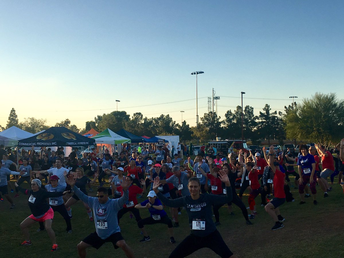 GilbertAZMayor's tweet photo. Good morning from the #irun4good race at Freestone Park #GilbertAZ Thank you to all who support our youth! https://t.co/aIUfSzkdA2