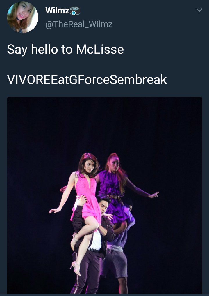 iamMUniv's tweet photo. Thank you po @vivoreeangelofc @TheReal_Wilmz ang sweet nyo po. God bless po sa inyo and kay Vivoree :)
#GForceProject2017
#McLisseAtGForceDanceConcert
VIVOREEatGForceSembreak
@hashtag_mccoydl @ElisseJoson https://t.co/ORyhBlXW0w