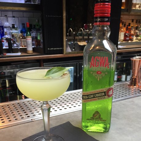 ProofDrinks's tweet photo. AGWA cocktail creation at @thefalstaff in Canterbury

25ml @Agwadebolivia, 25ml of Marachino Liqueur, 25ml Lime Juice and a tsp of sugar. https://t.co/aao3DLjW3w