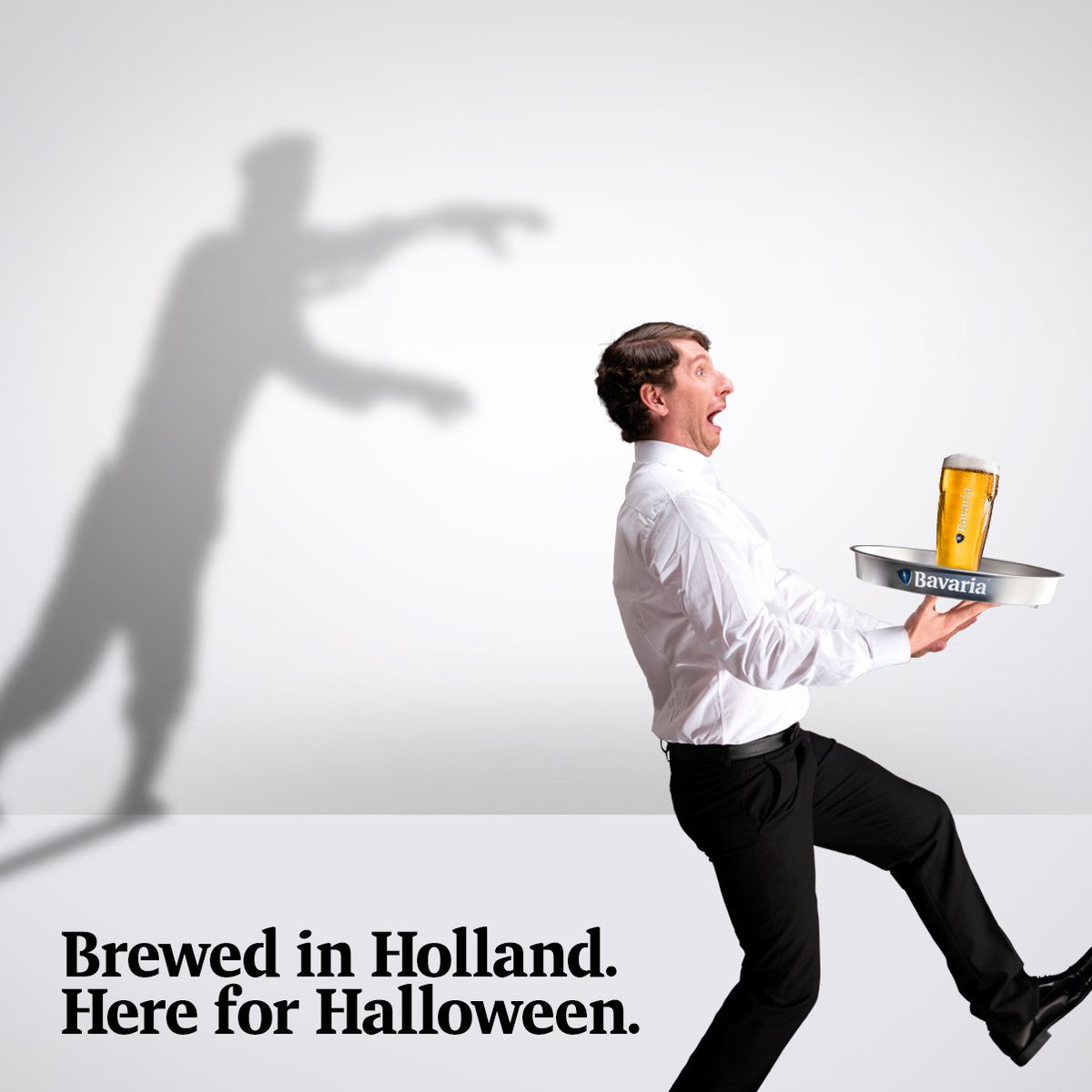 “Just the thing for a perishing thirst.” Bavaria. A shockingly independent beer. #BavariaBeer #Halloween