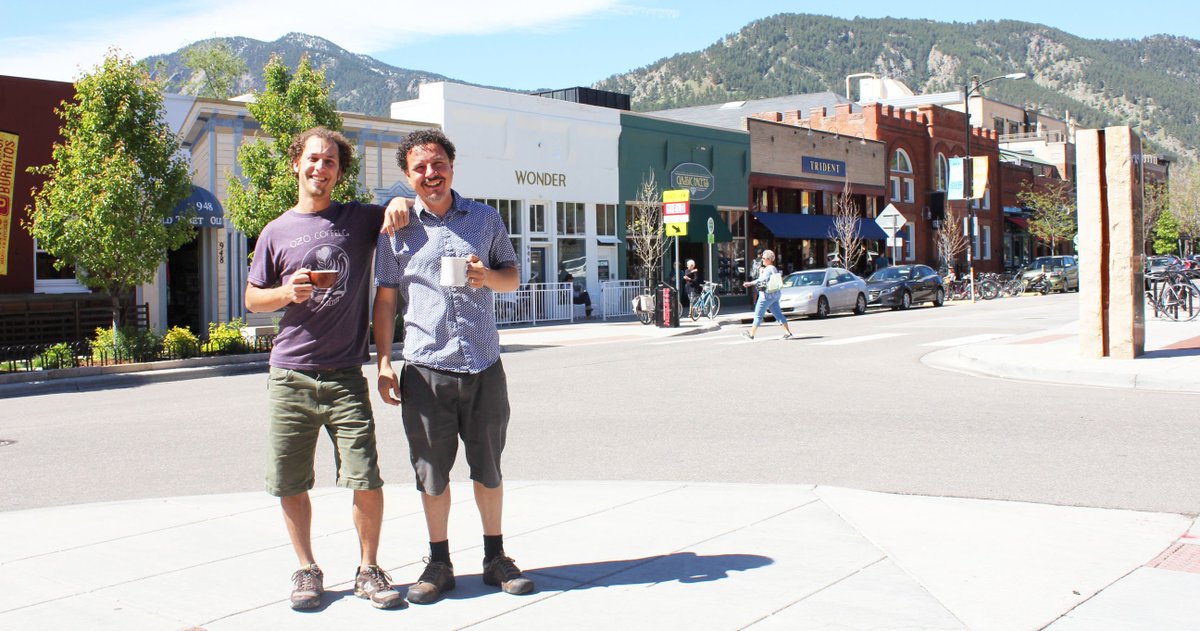 Join Ozo's <a href="/ColoradoSproBro/">Greg Lefcourt</a>  and @JustinOzo  for a jaunt to the West End of Pearl Street in Downtown Boulder. ow.ly/yuES30g7IWj