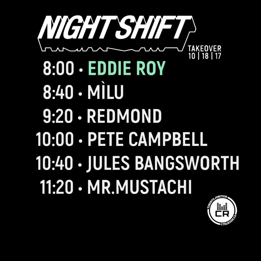beatsto's tweet photo. https://t.co/rYCrX8mt6b - Eddie Roy goes deep in this session - #deephouse #deeptechno #NightShift #HouseMusic #Toronto #crewconvention https://t.co/PtqRQzcVZR