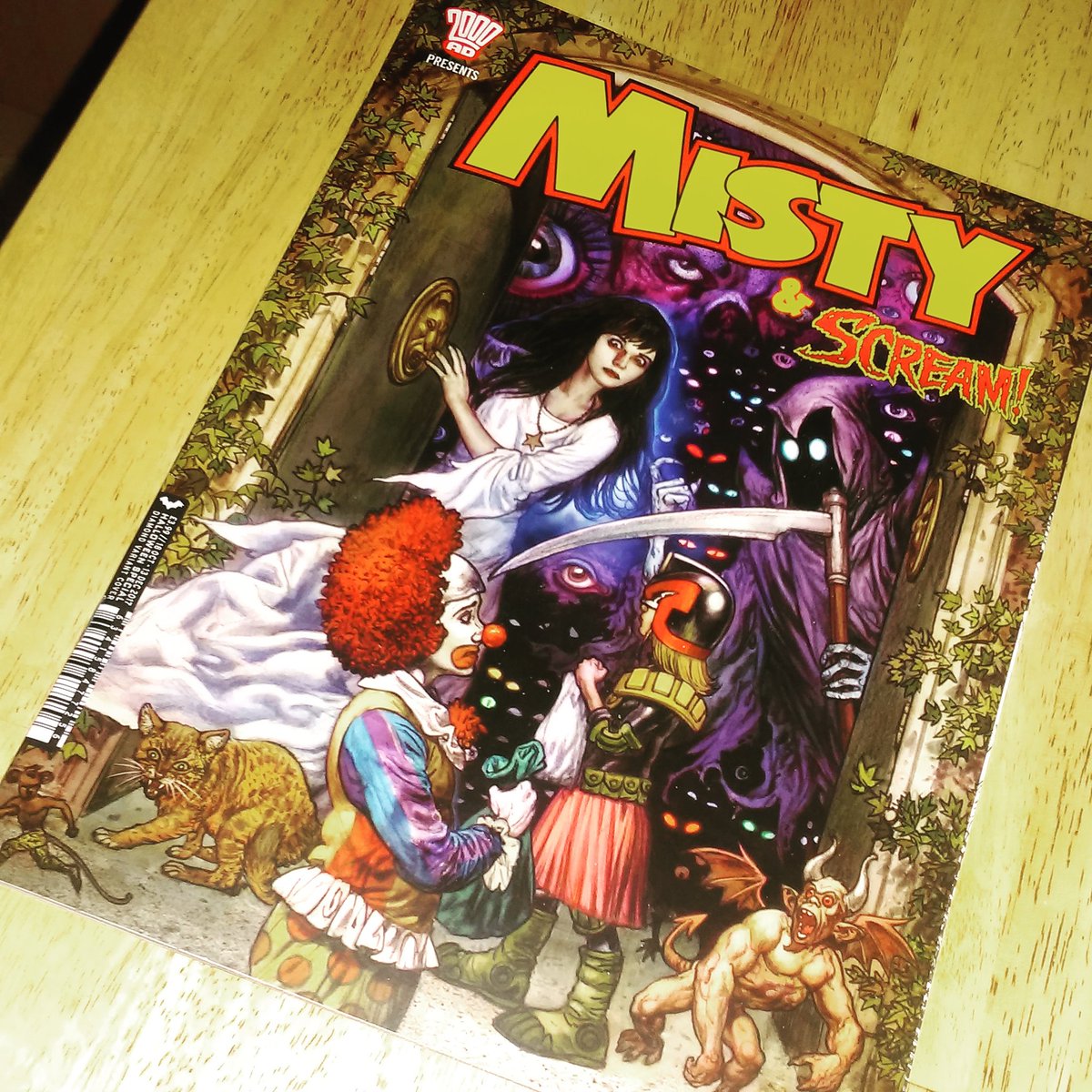 mrcookie_jay's tweet photo. The Misty &amp; Scream special! Great artwork &amp; decent reintroduction to the characters. More soon I hope #Mistycomic #Screamcomic #Halloween https://t.co/Gvcor8KwA0