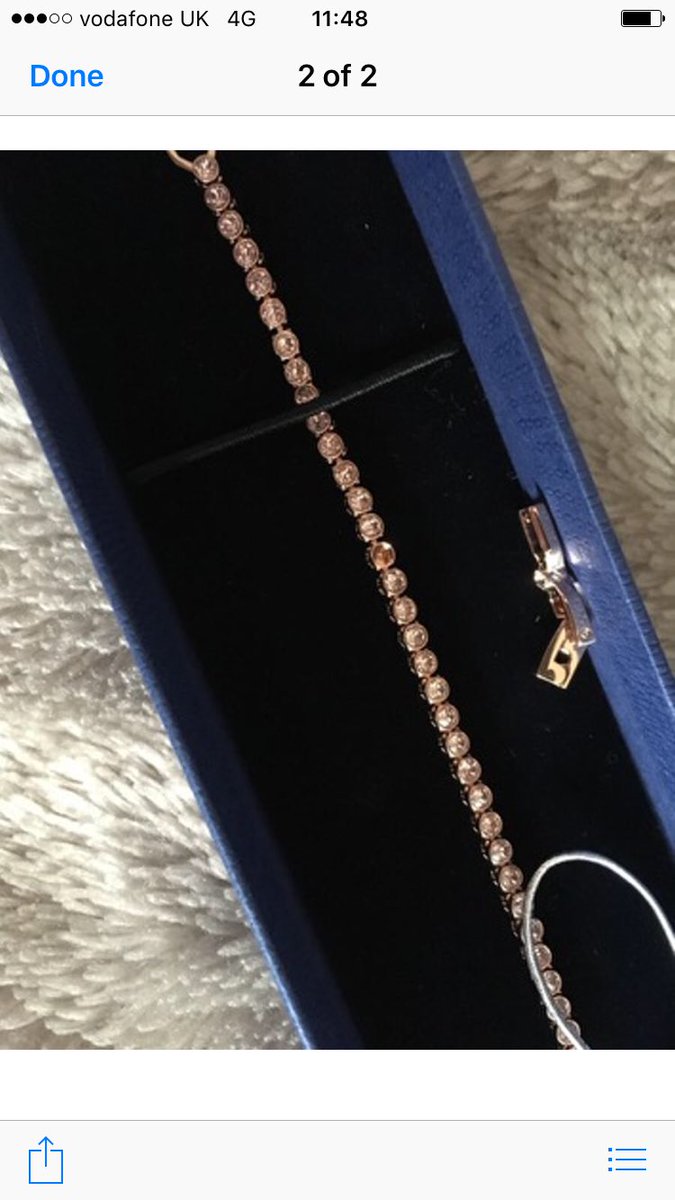 Not good enough <a href="/swarovski/">swarovski</a> bought this bracelet for my sisters 21st and it's missing a crystal #disappointing