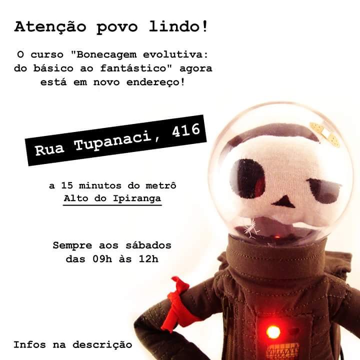 marcamaria's tweet photo. Quer aprender a fazer bonecos com o @tiofaso e aprender um novo ofício para ganhar dindim? Infos: https://t.co/SIJvHrRr5o https://t.co/BHTWRE1BLI