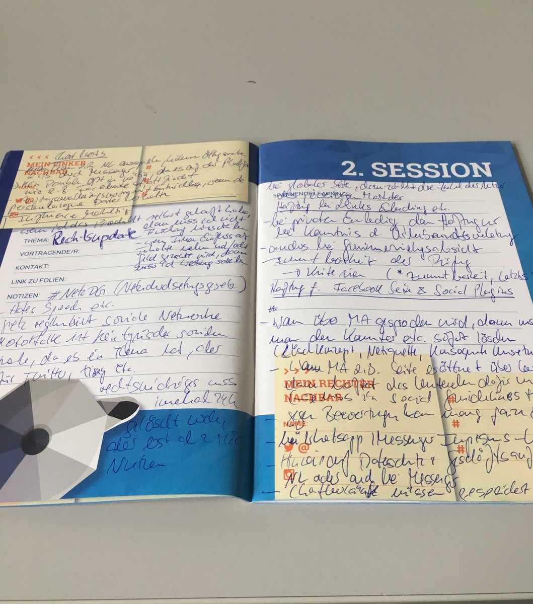 frediontherun's tweet photo. Die Rechtsupdate Session von @thsch stellt quasi die User Experience des @fanpagekarma Hefts immer vor neue Herausforderungen 🙈 #ccb17 https://t.co/84OCdrscsV