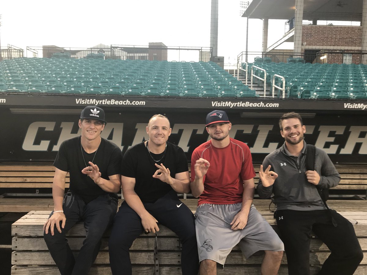 Kevin Schnall (@kschnall9) on Twitter photo Always great to have these National Champs back in the house! 👌 <a href="/Zachyflat7/">Zach Remillard</a> <a href="/connor_owings/">Connor Owings</a> <a href="/MikeMorrison_25/">Mike Morrison</a> <a href="/CoachChadwick8/">Tyler Chadwick</a>
#Homecoming17 Always great to have these National Champs back in the house! 👌 <a href="/Zachyflat7/">Zach Remillard</a> <a href="/connor_owings/">Connor Owings</a> <a href="/MikeMorrison_25/">Mike Morrison</a> <a href="/CoachChadwick8/">Tyler Chadwick</a>
#Homecoming17