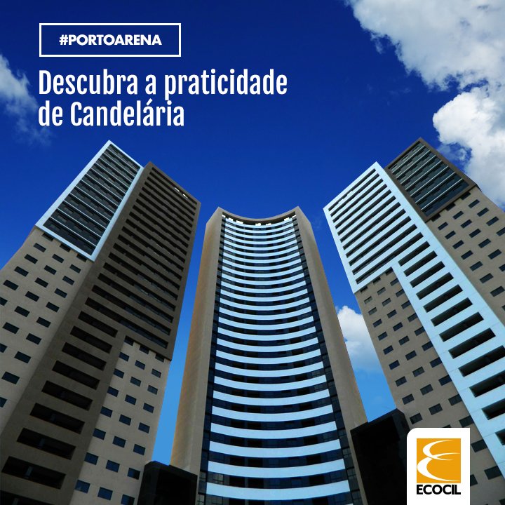 ecocil's tweet photo. Praticidade é viver no #PortoArena da #Ecocil: https://t.co/LkKC1CUqM3 https://t.co/Em2AhoZnWR