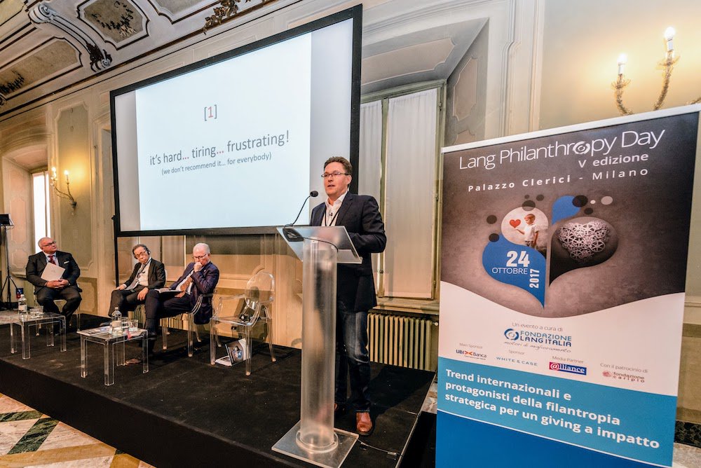 EffectiveGiving (@effectivegiving) on Twitter photo "Giving effectively is... hard, tiring and frustrating! Definitely not for everyone." Effective Giving co-founder <a href="/RobertBoogaard/">Robert Boogaard</a> at the Lang Philanthropy Day in Milan effectivegiving.nl/lang "Giving effectively is... hard, tiring and frustrating! Definitely not for everyone." Effective Giving co-founder <a href="/RobertBoogaard/">Robert Boogaard</a> at the Lang Philanthropy Day in Milan effectivegiving.nl/lang