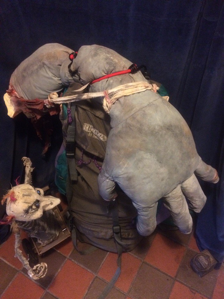 invisthread's tweet photo. A hand with the packing for LBT Halloween extravaganza https://t.co/u5Fmn2IRjz