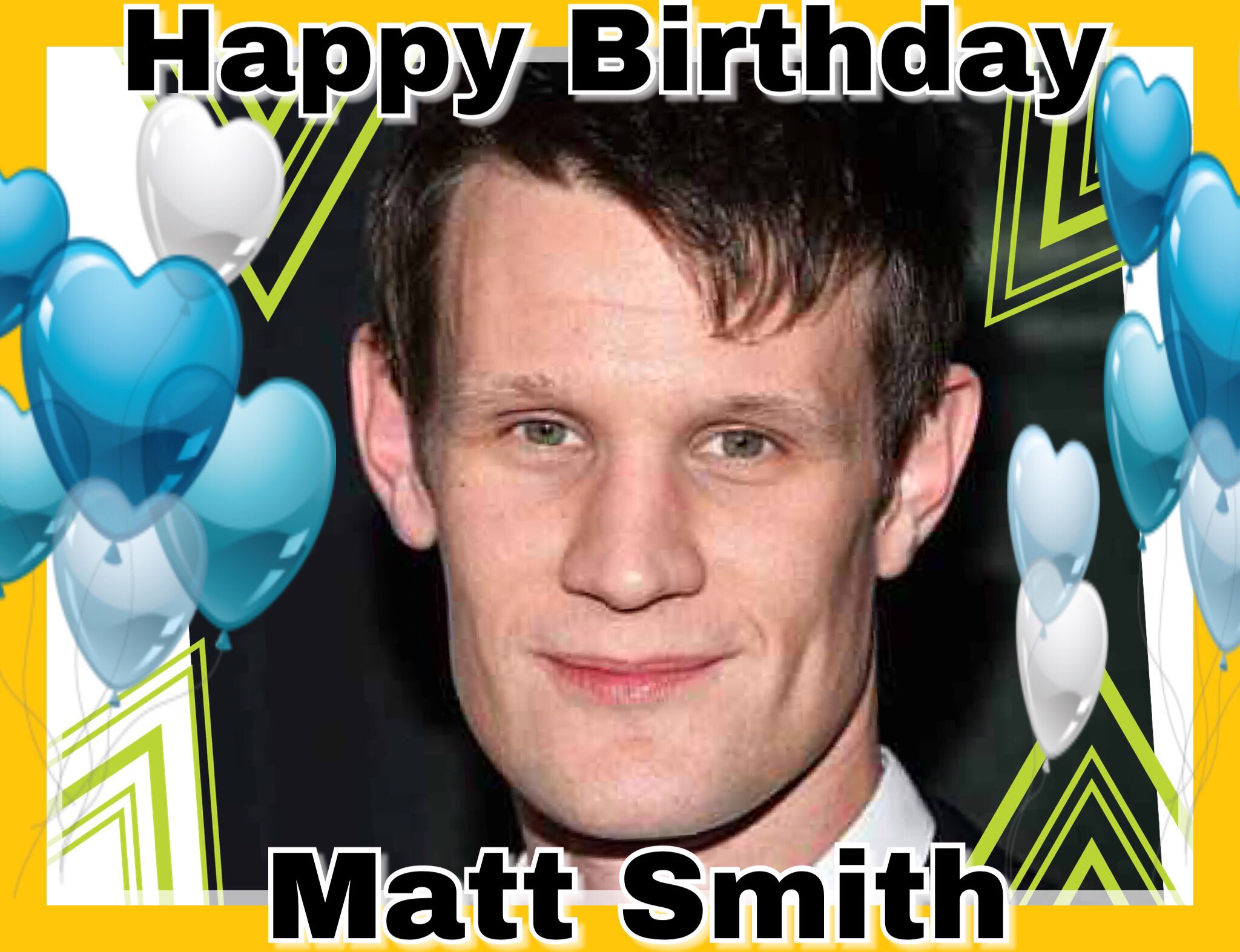 Happy Bday Matt Smith, Lisa Blackwell, Carl Davis, Michael Noakes, Bernie Ecclestone & Joan Plowright 