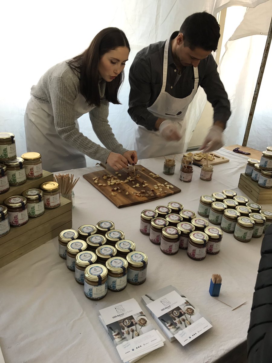 FrancescaGolay's tweet photo. At the #Bristol #FreeFromFestival Fantastic atmosphere & even better food! โค๏ธ#NutBlend. Gorgeous! Have bought 3. Nom! https://t.co/NNpG94USoa