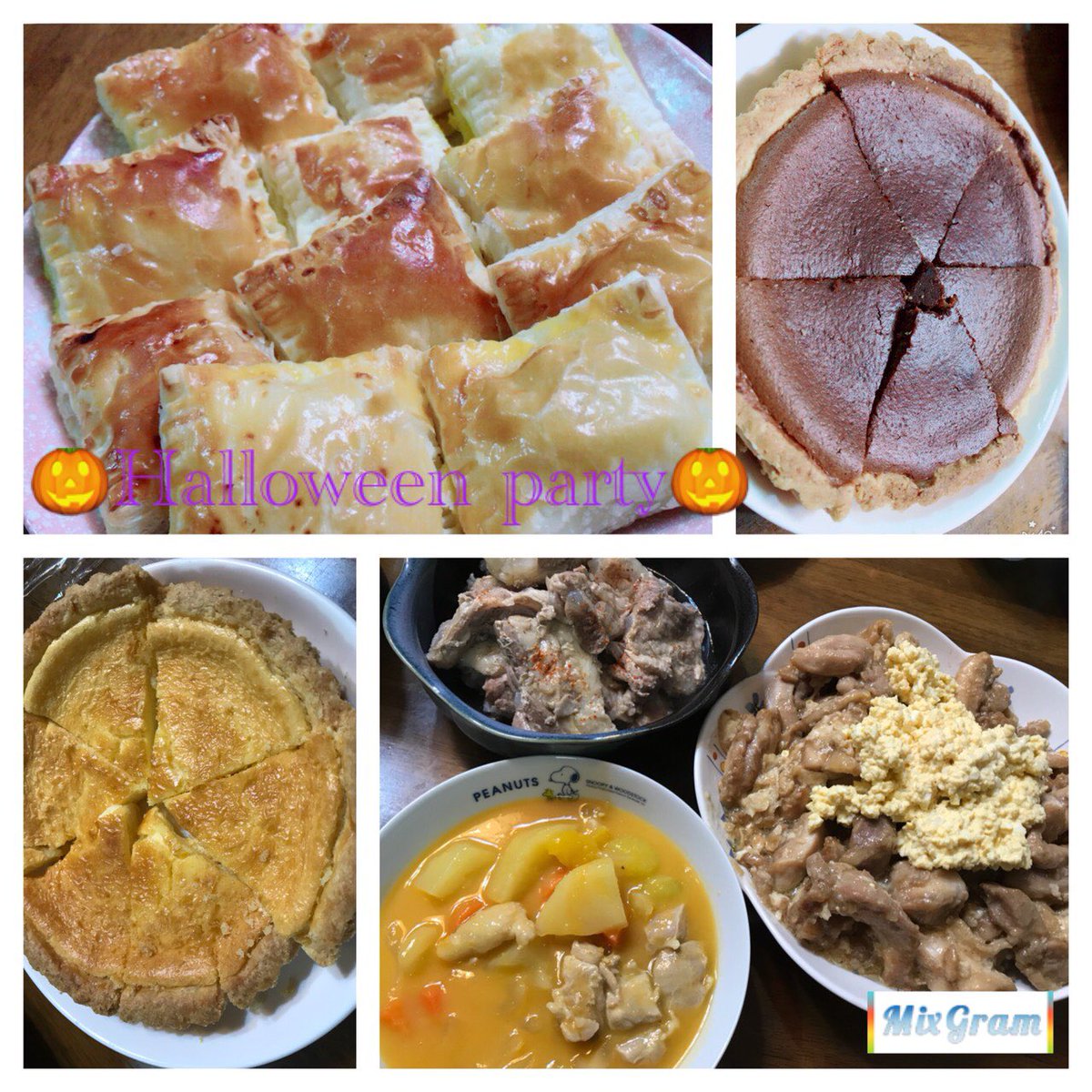 nikukya71's tweet photo. ハローウィン🤡とゆうこつでお菓子作ったり、ご飯作ったりしたよ〜〜🎂🍻ぜんぶうめかったかいいかったわー🏅また、来年やね✌🏽ありがとうね〜〜〜🌻 https://t.co/F1vzMWUSDZ