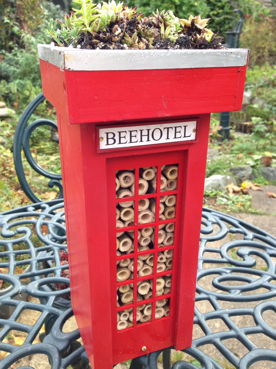 BriggsBughouses's tweet photo. #Beehotel or #Bugphone? Lots more great #homesfornature on my stall tomorrow @QuernmoreRoad @HarringayCat #365DaysWild @WildHomesLondon https://t.co/H8a10prxw7