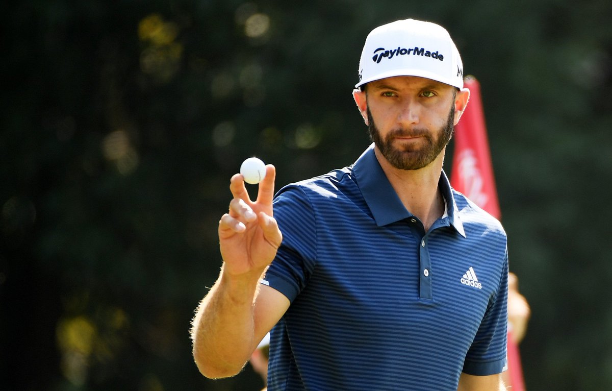 PGATour's tweet photo. Not even @TigerWoods with his 18 WGC titles ever won more than two in one year.

@DJohnsonPGA can win his third WGC of the year on Sunday. https://t.co/TRXntulZLg