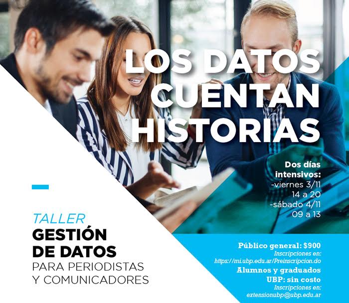 DataConcepcion's tweet photo. #DatosCapacita - 3 y 4/NOV - Próximo taller intensivo: Gestión de datos para periodistas y comunicadores - @ubpascal #DatosUBP #cordoba https://t.co/iKBrUZWGXh