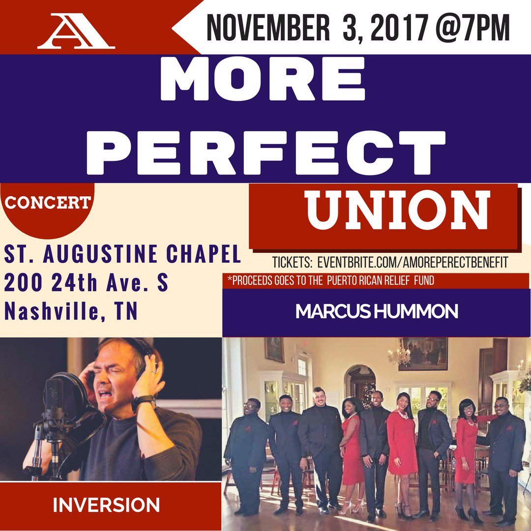 RevBeccaStevens's tweet photo. Join #marcushummon & #inversionvocalensemble in supporting @StAsEpiscopal's relief fund for #puertorico. Tickets: https://t.co/6i7gkFZYMI https://t.co/pMs0o702BO