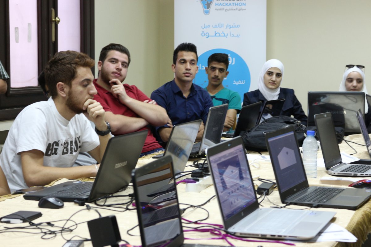 UnfpaSyria's tweet photo. .@UNFPA in #Syria supports #WikilogiaHackathon to foster #innovation in #tech! @Wikilogia #Hackathon #SCS #Syria https://t.co/uiTfW3LiO7
