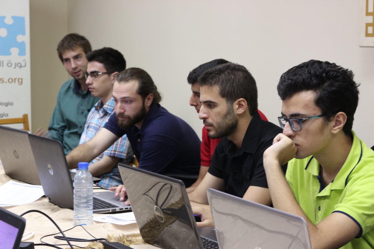 UnfpaSyria's tweet photo. .@UNFPA in #Syria supports #WikilogiaHackathon to foster #innovation in #tech! @Wikilogia #Hackathon #SCS #Syria https://t.co/uiTfW3LiO7