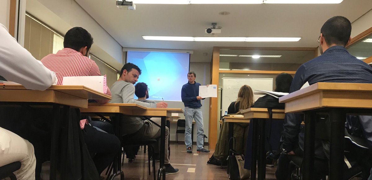 Última exposición para Juan Ignacio de #PlasticOmnium. Felicidades <a href="/AngelGBombin/">Angel Garcia Bombin</a> por tu sesión. Mucho valor entregado. #i40vall