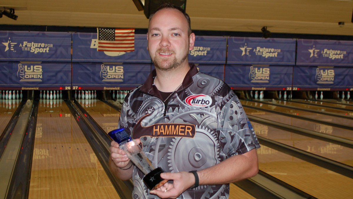 USBC's tweet photo. Opening-round leader JR Raymond and the bowlers of B squad are on the lanes for their second round at the #USOpen. Tune into Xtra Frame NOW! https://t.co/6FHCwbwlns