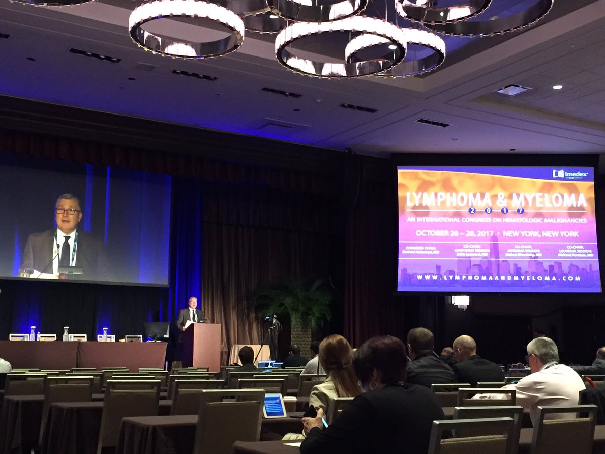WCMLymphoma's tweet photo. .@JohnPLeonardMD opens day three of #LM2017 as #lymphoma session co-chair. #lymsm https://t.co/aSI89XaZDq