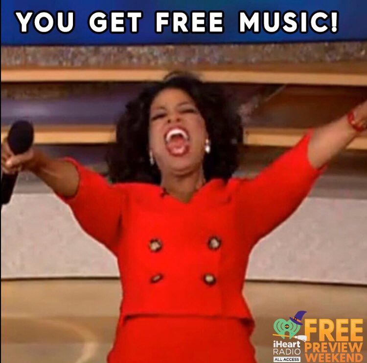 MadisonRadio's tweet image. Unlimited skips, millions of songs.  I know what I’m listening to this weekend!  #iHeartAllAccess